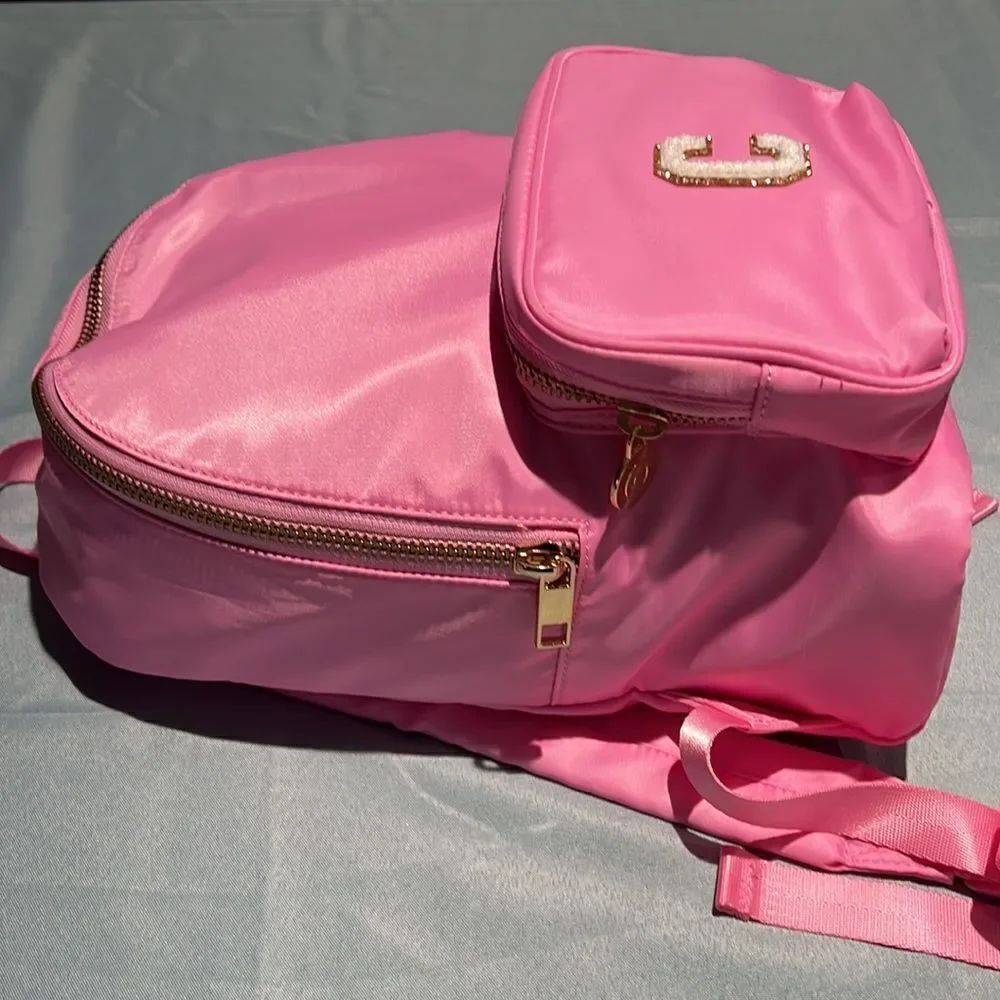 Stoney Clover Lane‎ x Target Pink Backpack w/ a Varsity C Patch
